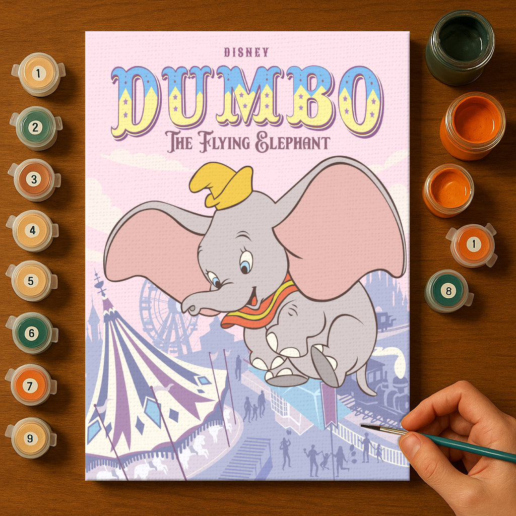 Magical Mouse Friends #29 | Paint by Numbers Kit EasyArtJoy