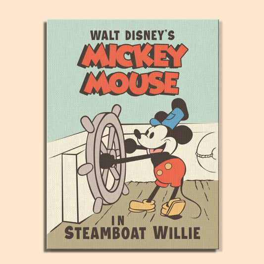 Magical Mouse Friends #2 | Paint by Numbers Kit EasyArtJoy