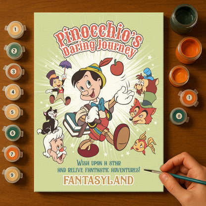 Magical Mouse Friends #31 | Paint by Numbers Kit EasyArtJoy