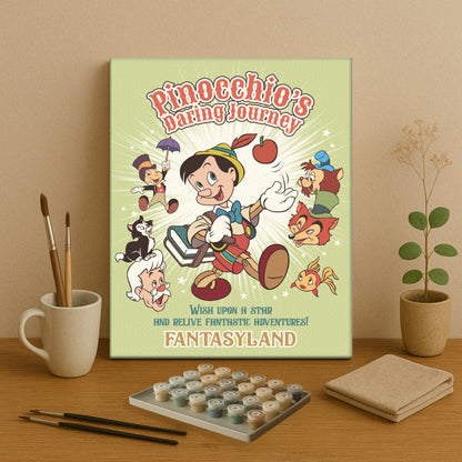 Magical Mouse Friends #31 | Paint by Numbers Kit EasyArtJoy
