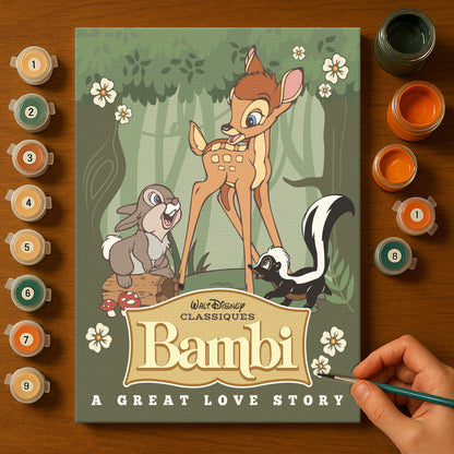 Magical Mouse Friends #32 | Paint by Numbers Kit EasyArtJoy