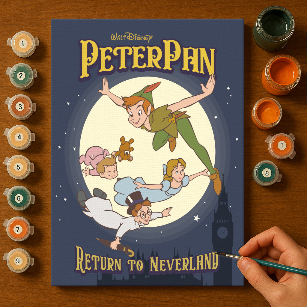 Magical Mouse Friends #33 | Paint by Numbers Kit EasyArtJoy