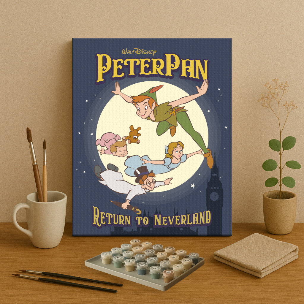 Magical Mouse Friends #33 | Paint by Numbers Kit EasyArtJoy