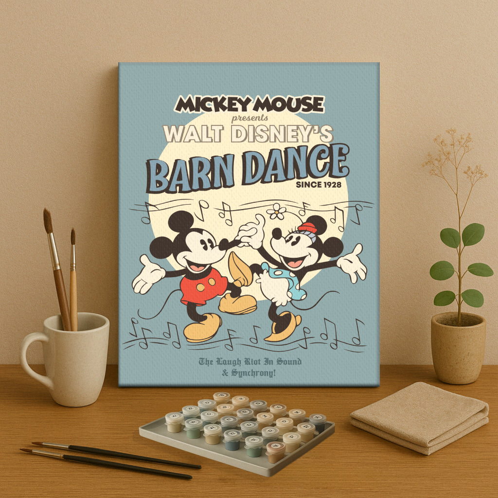 Magical Mouse Friends #3 | Paint by Numbers Kit EasyArtJoy