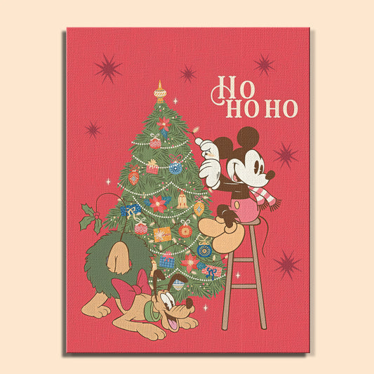 Magical Mouse Friends #40 | Paint by Numbers Kit EasyArtJoy