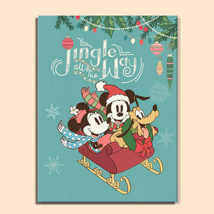 Magical Mouse Friends #42 | Paint by Numbers Kit EasyArtJoy