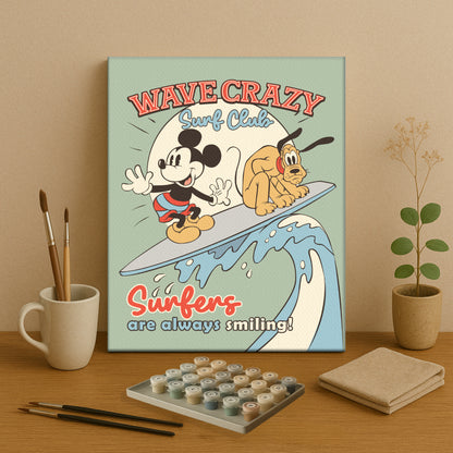 Magical Mouse Friends #4 | Paint by Numbers Kit EasyArtJoy