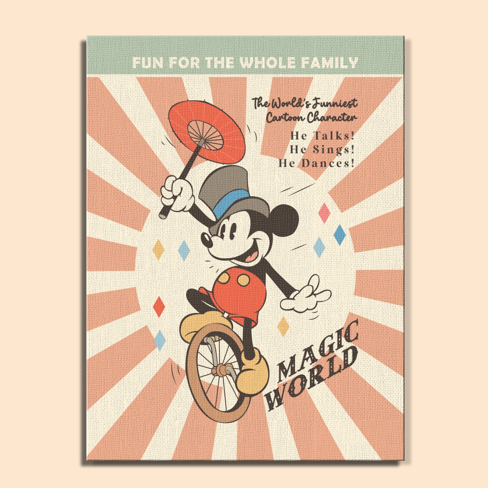 Magical Mouse Friends #6 | Paint by Numbers Kit EasyArtJoy