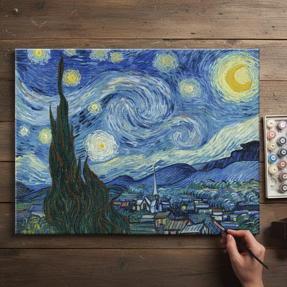 Midnight Swirls | Paint by Numbers Kit EasyArtJoy