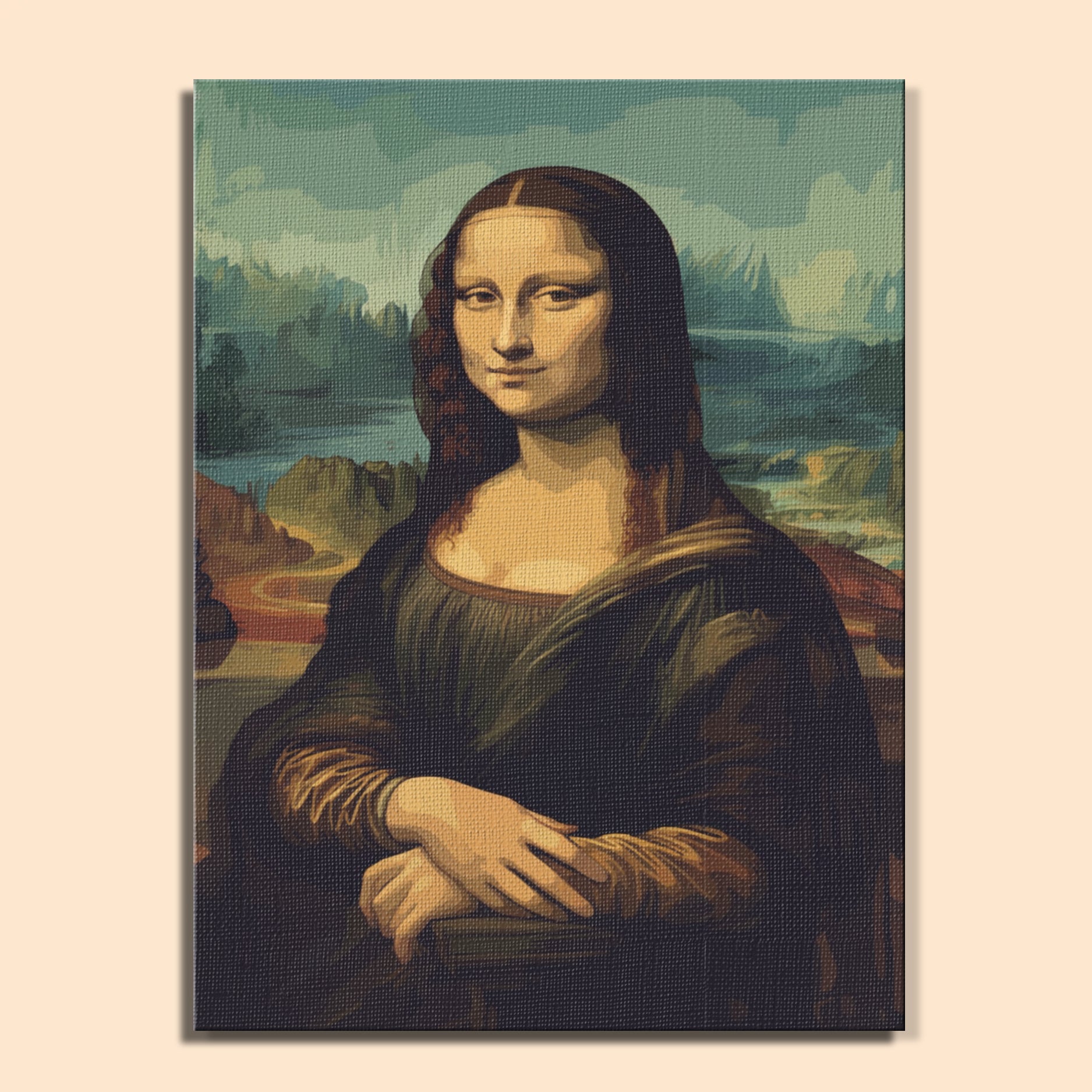 Mystic Smile | Paint by Numbers Kit EasyArtJoy