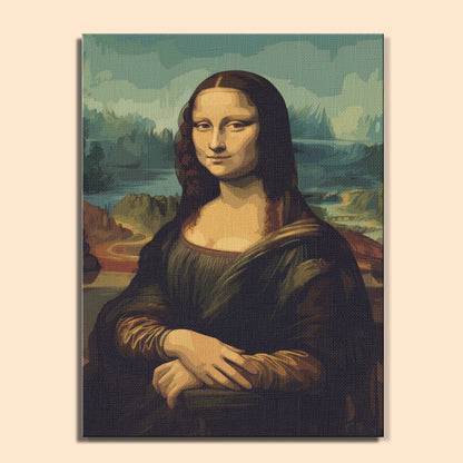 Mystic Smile | Paint by Numbers Kit EasyArtJoy