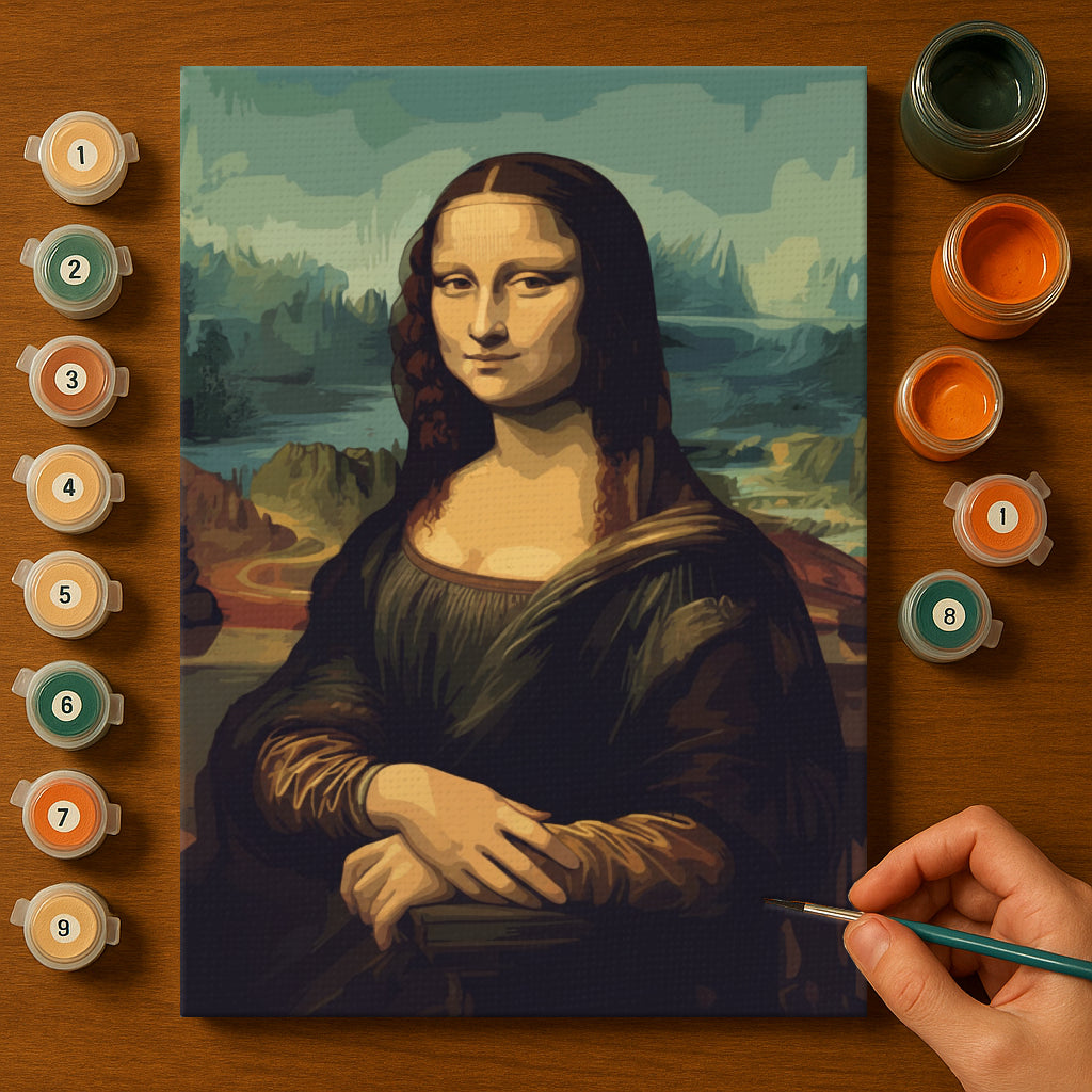 Mystic Smile | Paint by Numbers Kit EasyArtJoy