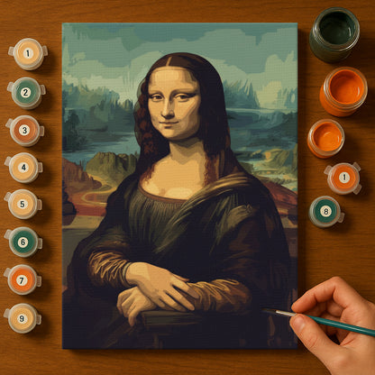 Mystic Smile | Paint by Numbers Kit EasyArtJoy