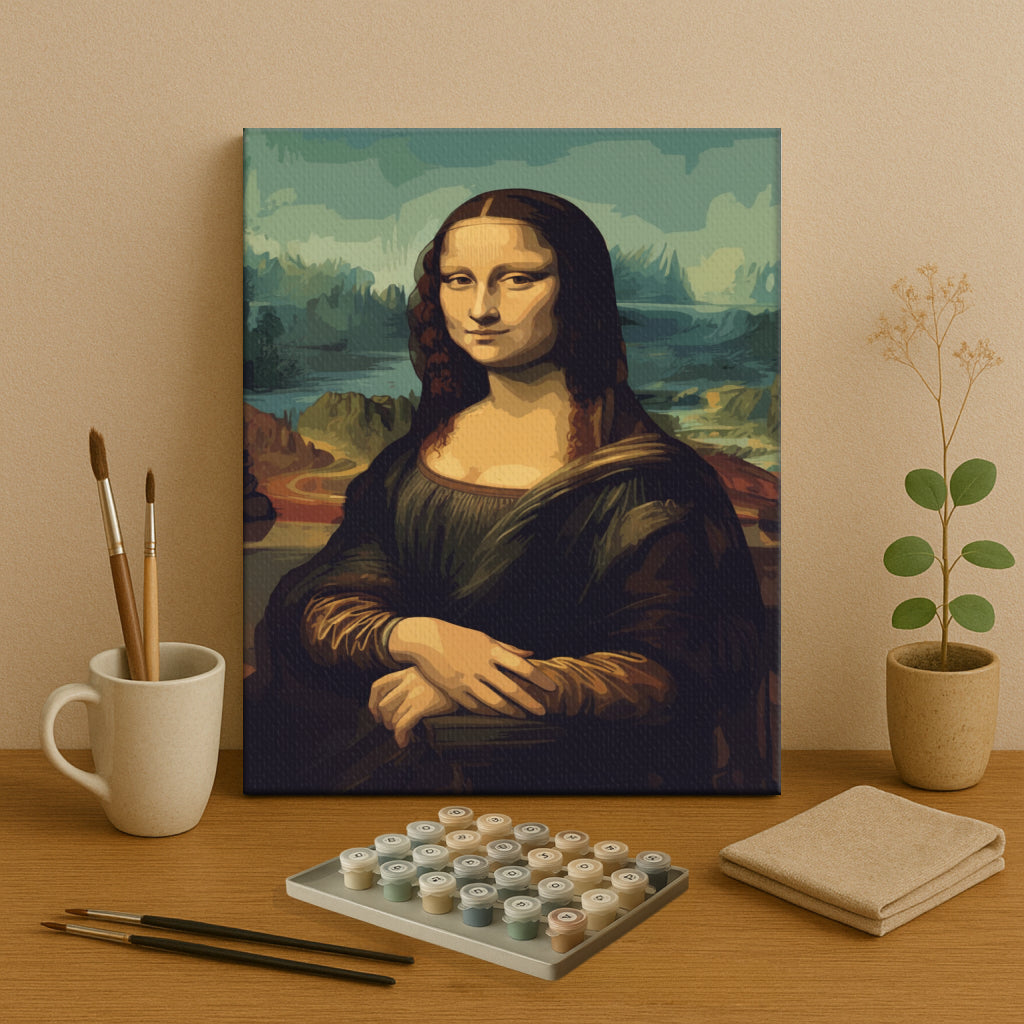 Mystic Smile | Paint by Numbers Kit EasyArtJoy