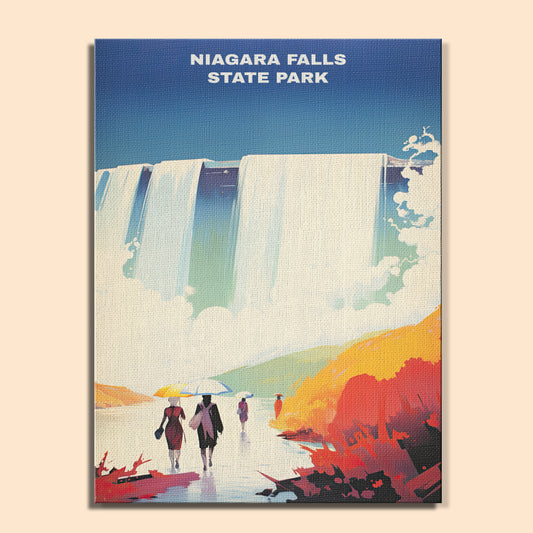 Niagara Falls State Park | Paint by Numbers Kit EasyArtJoy
