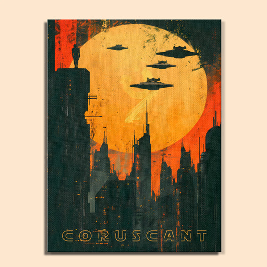 Outer Realms #4 | Paint by Numbers Kit EasyArtJoy