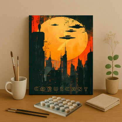 Outer Realms #4 | Paint by Numbers Kit EasyArtJoy