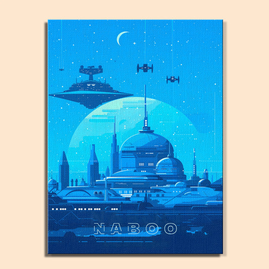 Outer Realms #9 | Paint by Numbers Kit EasyArtJoy