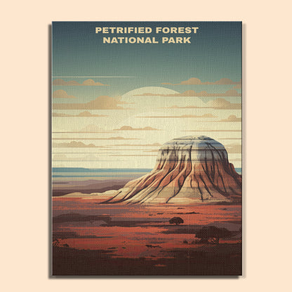 Petrified Forest National Park | Paint by Numbers Kit EasyArtJoy