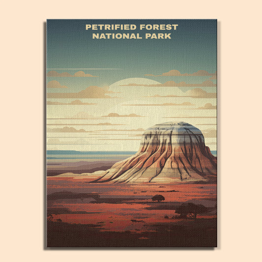 Petrified Forest National Park | Paint by Numbers Kit EasyArtJoy
