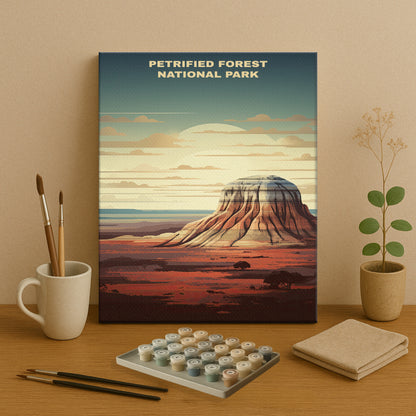 Petrified Forest National Park | Paint by Numbers Kit EasyArtJoy