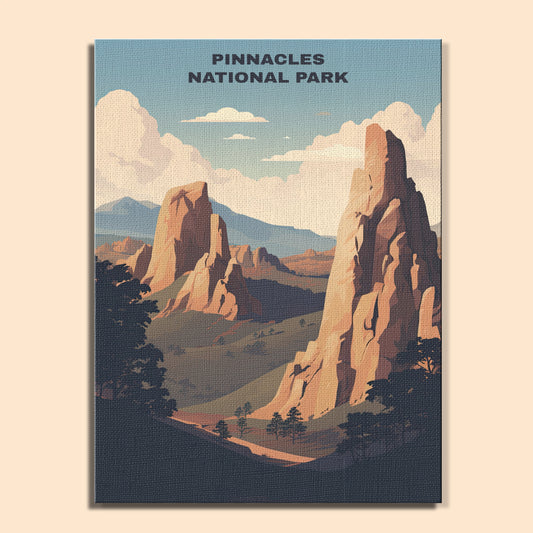 Pinnacles National Park | Paint by Numbers Kit EasyArtJoy