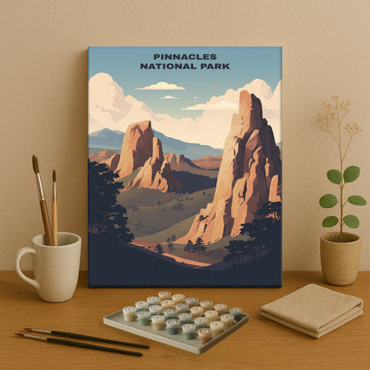 Pinnacles National Park | Paint by Numbers Kit EasyArtJoy