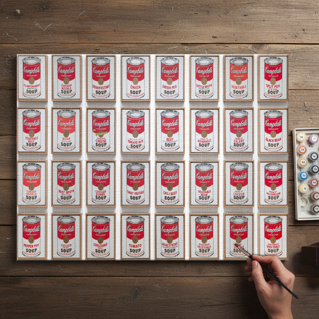 Pop Soup Series | Paint by Numbers Kit EasyArtJoy