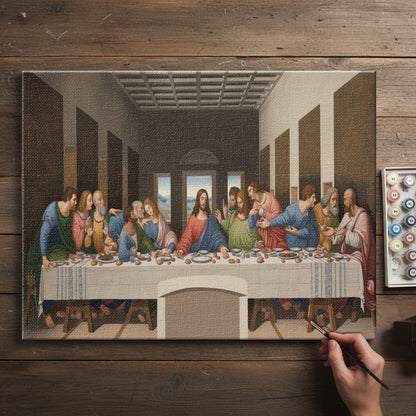 Sacred Evening Gathering | Paint by Numbers Kit EasyArtJoy