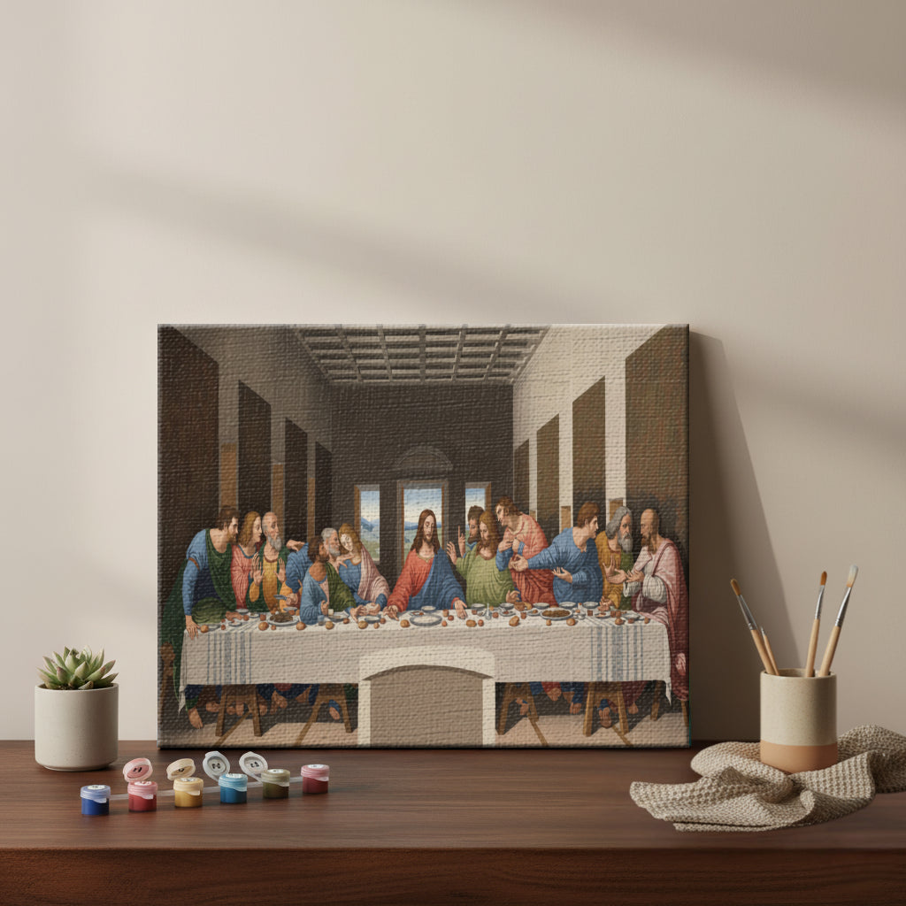 Sacred Evening Gathering | Paint by Numbers Kit EasyArtJoy