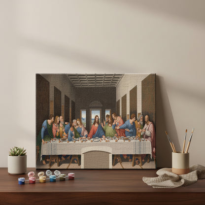 Sacred Evening Gathering | Paint by Numbers Kit EasyArtJoy