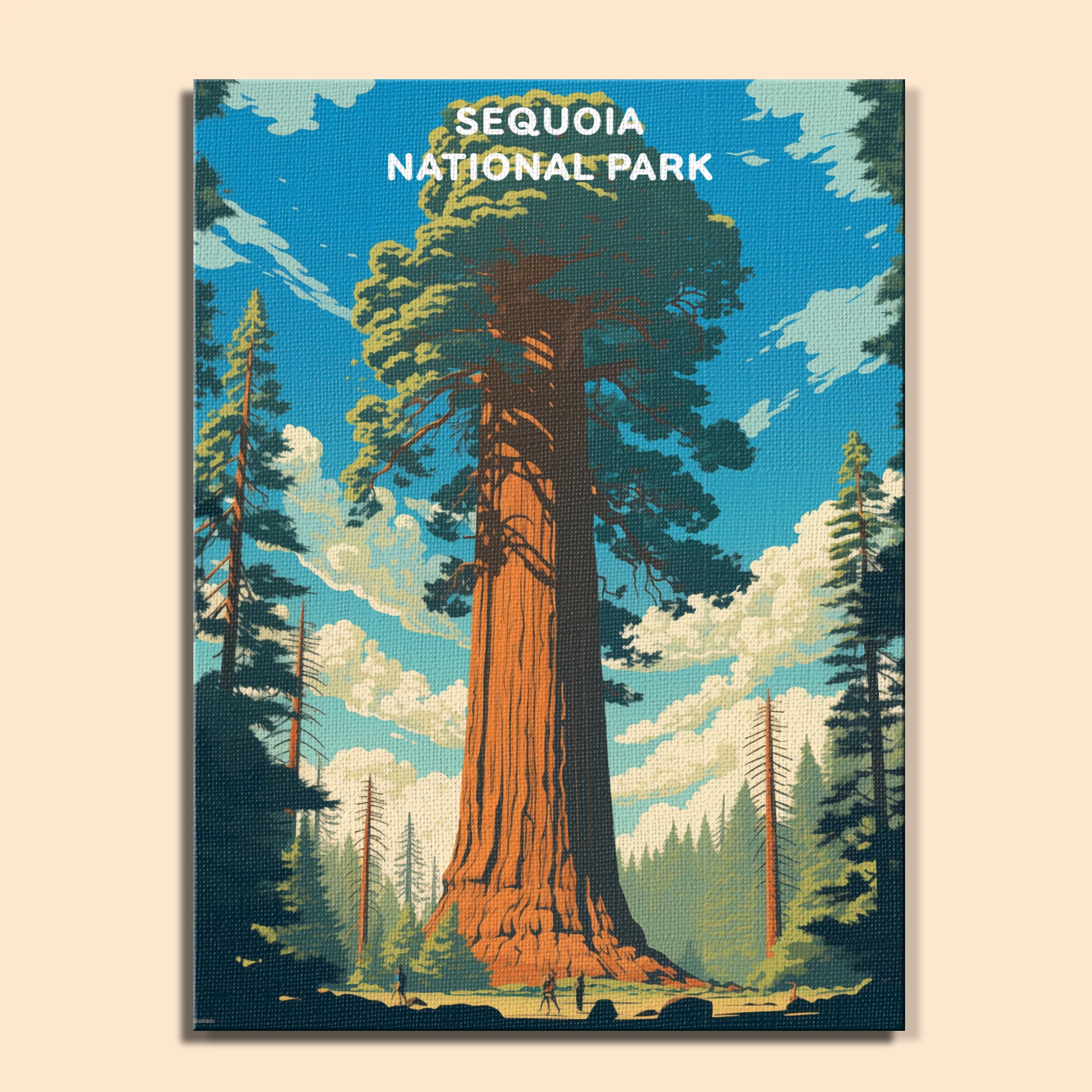 Sequoia National Park (Original Edition) | Paint by Numbers Kit EasyArtJoy