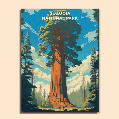 Sequoia National Park (Original Edition) | Paint by Numbers Kit EasyArtJoy