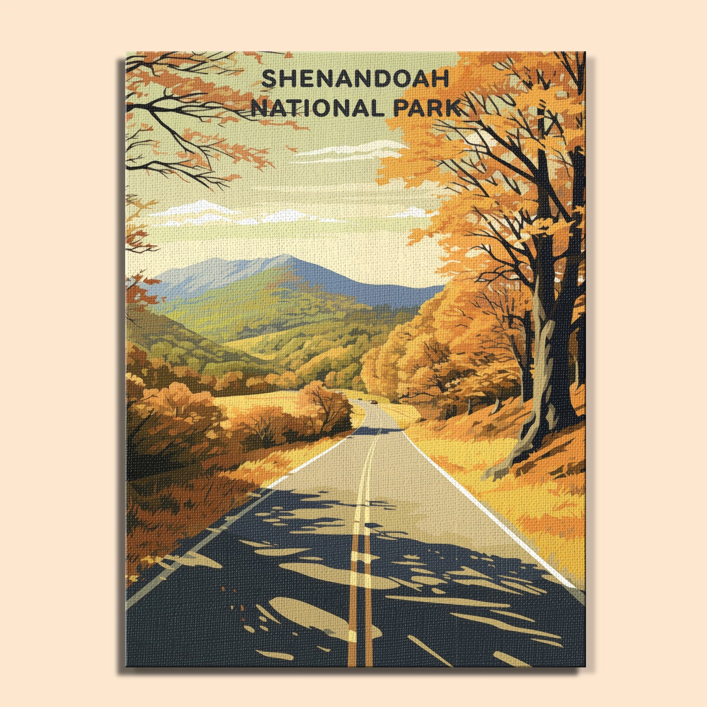 Shenandoah National Park (Original Edition) | Paint by Numbers Kit EasyArtJoy