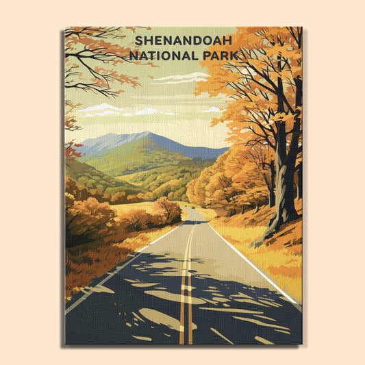 Shenandoah National Park (Original Edition) | Paint by Numbers Kit EasyArtJoy