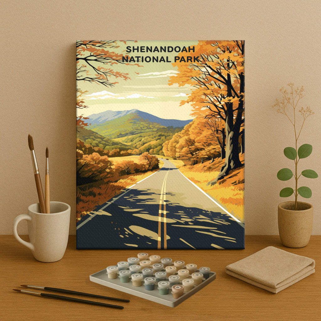 Shenandoah National Park (Original Edition) | Paint by Numbers Kit EasyArtJoy