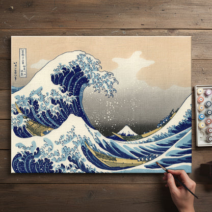 The Mighty Ocean Wave | Paint by Numbers Kit EasyArtJoy