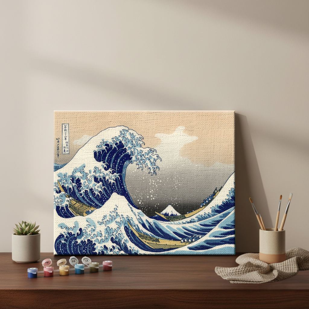 The Mighty Ocean Wave | Paint by Numbers Kit EasyArtJoy