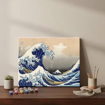 The Mighty Ocean Wave | Paint by Numbers Kit EasyArtJoy