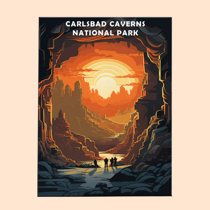 Carlsbad Caverns National Park - Paint by Numbers Kit EasyArtJoy