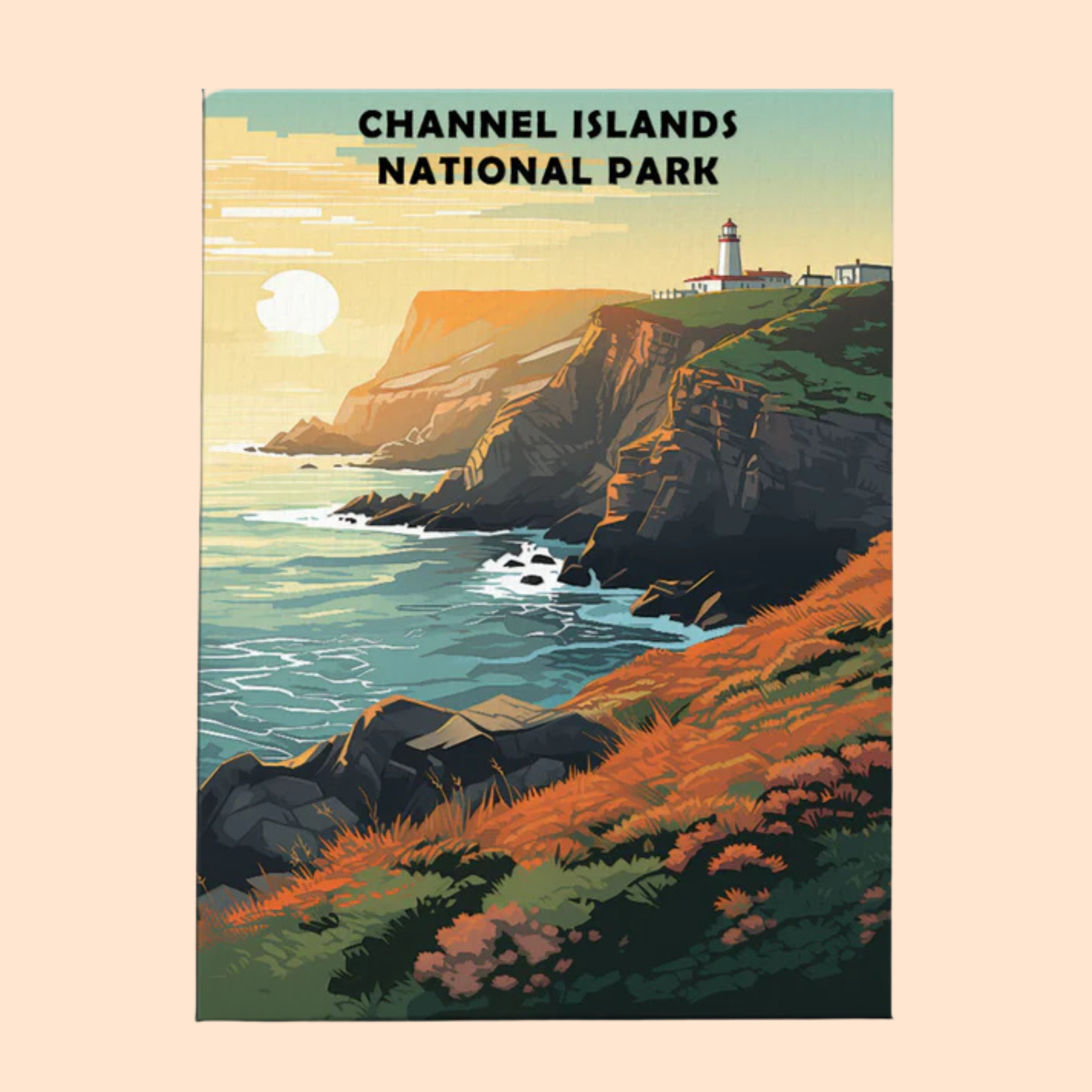 Channel Islands National Park - Paint by Numbers Kit EasyArtJoy