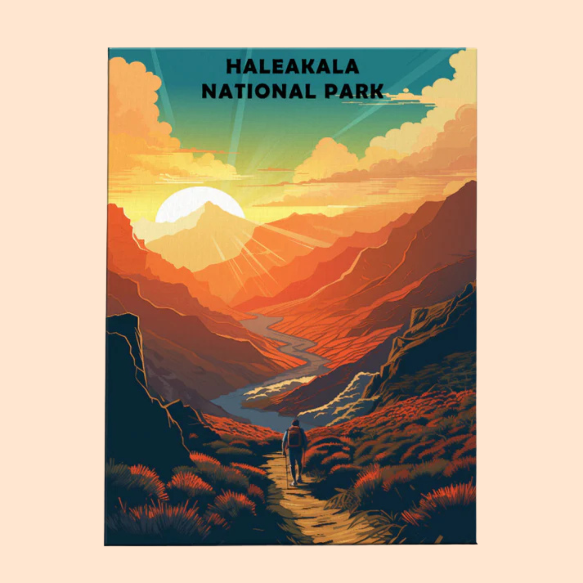 Haleakala National Park - Paint by Numbers Kit EasyArtJoy