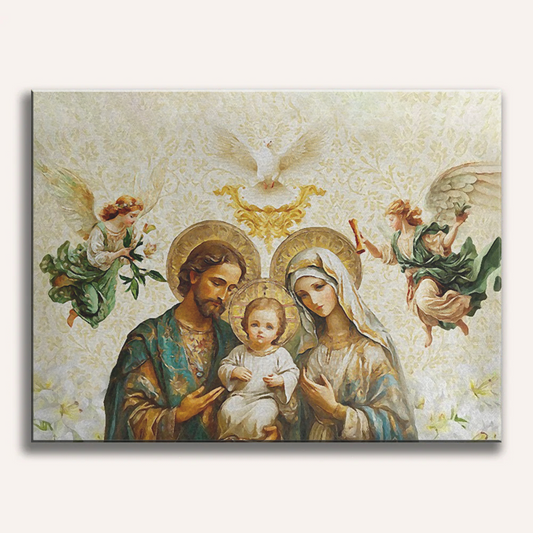 Holy Family Sacred - Paint by Numbers Kit