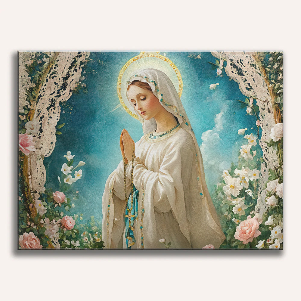 Lady Of Lourdes - Paint by Numbers Kit