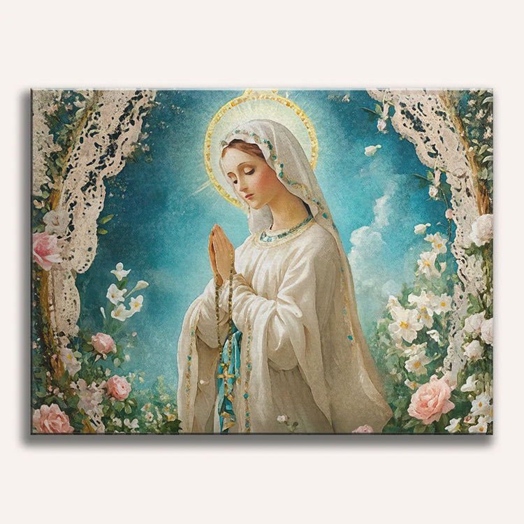 Lady Of Lourdes - Paint by Numbers Kit