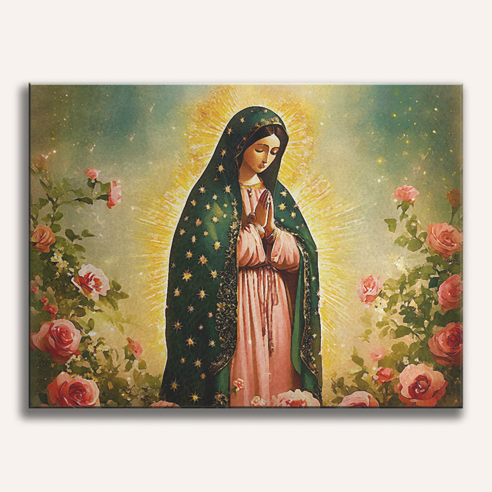 Roses Of Guadalupe - Paint by Numbers Kit