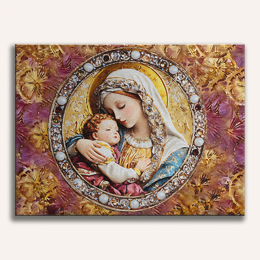 The Madonna And Child - Paint by Numbers Kit