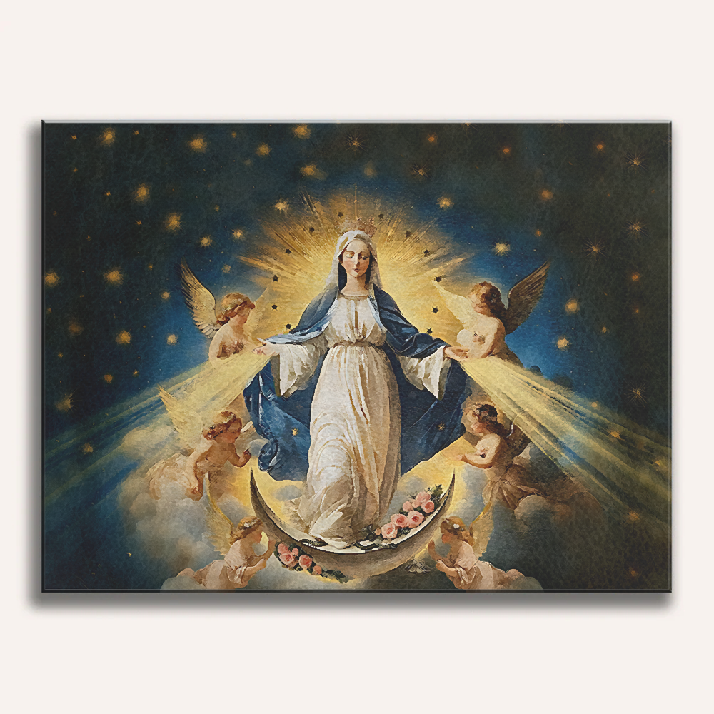 The Queen of Heaven - Paint by Numbers Kit