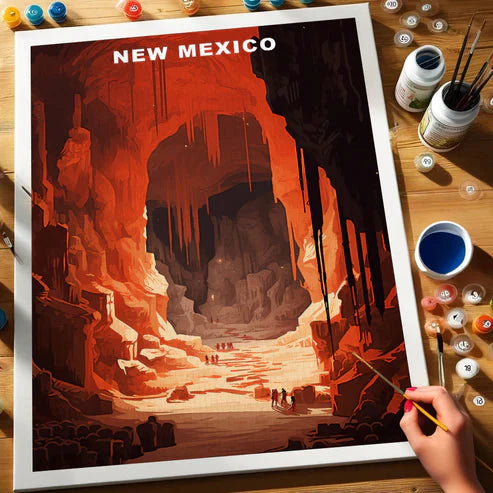 New Mexico U.S. State - Paint by Numbers Kit EasyArtJoy