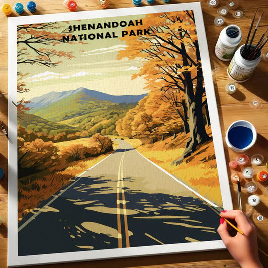 Shenandoah National Park - Paint by Numbers Kit EasyArtJoy